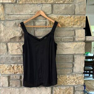 Smythe Elastic Strap Cami Sleeveless Tank Top Size Small